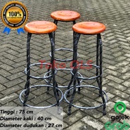 Ready High Iron Bench Wooden Bench/ Cafe Bench/ Bar Bench/