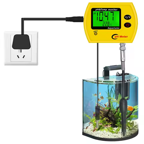 PH-991 PH Meter Tester Durable Acidimeter Tool Temp Water Quality Monitor For Aquarium Swimming Pool