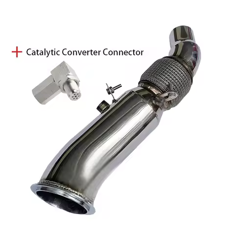 Catless Downpipe For BMW F30 F31 F34 2.0T N20 SS 4" 228i 228ix/11-16 320i 320ix 328i 328ix/ 428i N20