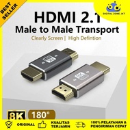 HDMI Male to Male Connector 2.1 8K HDTV Aluminum - NP-212 [Digital Zone JKT]
