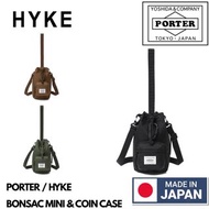 🇯🇵日本製 PORTER / HYKE x PORTER BONSAC MINI & COIN CASE shoulder bag 日本製斜孭袋 日本製單肩包 PORTER斜孭袋 PORTER單肩包 