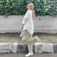 KEMEJA Olivia Shirt - Women's Oversized Linen Shirt - Linen Shirt - Oversized Linen Shirt
