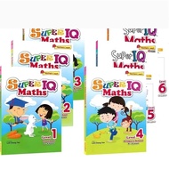 RRR666 “SAP Super IQ Maths Level 1/2/3/4/5/6” Primary School Student Kids Textbook Workbooks