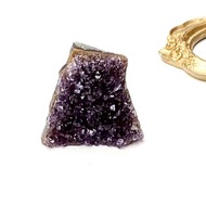 天然原礦可愛小迷你紫晶鎮 紫晶簇 紫水晶 家居 辦公室擺件