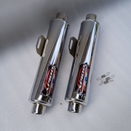 Lutsujo Standard Canister For Raider 150 carb Wave 125 Tmx 155 Apido muffler only 51mm pipe