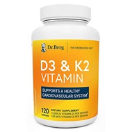 Dr. Berg's D3 &amp; K2 Vitamin - D3K2 Supplement