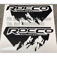 Sticker สติ๊กเกอร์ Rocco superflex สำหรับรถ Toyota Revo ปี 2021 (โตโยต้า)