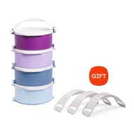 Tupperware Fun Click to Go with Gift Paket Rantang Susun Tupperware