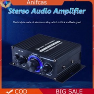 Bluetooth-compatible HiFi Audio Amplifier 200W+200W 2-CH Power Amp with RCA Input Power Amplifier wi