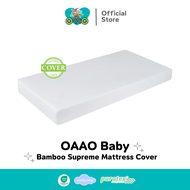 OAAObaby Purotex® Supreme Waterproof Mattress Cover for Baby Bedding -Dust-Proof Hypoallergenic Made