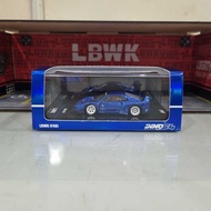 Inno64 Ferrari F40 Chrome Blue Chase