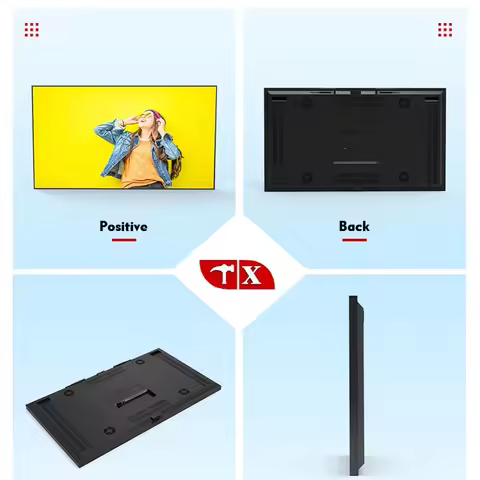 32 Inch 1920*1080 LCD Display Black Metal Case Sunlight Readable for Indoor Advertising Signage Scre