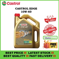 Castrol EDGE 10W-60 SN/CF Engine Oils for Petrol and Diesel Cars (4L) (100% ORIGINAL)