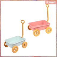 [Wishshopeeyas] Wagon Toy for Kids,  Trolley, Motor Skills Development for Indoor And Outdoor