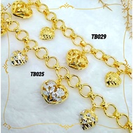 Bangkok Gold Italian Style Bracelet (ETB315)(ETB314)(ETB313)(TB0143)