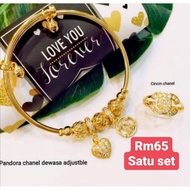 combo Pandora +cincin 💛emas bangkok