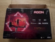 AOC AGON AG275QXP 電競螢幕 AGON 5代 180hz