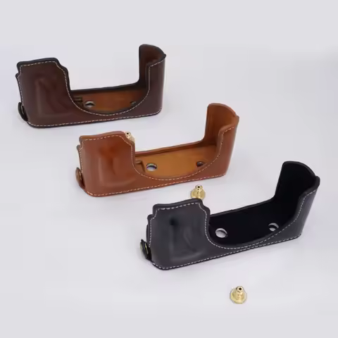 Leather Half Case Grip for Leica D-Lux Typ109 18471 / D-LUX 7 / D-LUX 8 Camera