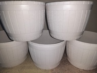 (5pcs.) Large Barrel Design Paso / Plant pot (8.5x6.5 inches) Big size - bariles paso - pots for plants