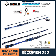Joran Daido Supersonic Pro Series BC Bait Cast 180cm Japan Style - Joran Casting Tanduk 602 Pro JS R