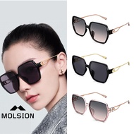 MOLSION|MS5036 Angelababy Same Style Square Plastic Frame Sunglasses [Gloria Glasses]
