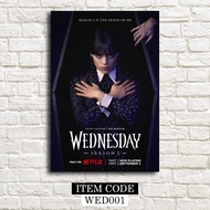 Addams Posters Enid Xavier Bianca Pugsley Eugene Tyler Ajax Morticia Gomez Thing Hyde