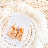 【港式】格仔餅耳環 | 食物飾物 | 微縮飾物