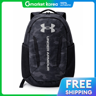 Under Armour | Under Armour Ua Hustle 6.0 Backpack Sports School Student Commute Travel Bag Black Si