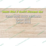 Uang Kuno 50000 Varian I Gusti Ngurah Rai UNC