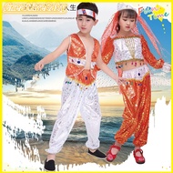 Children Arabian Dance Costume Indian Shiny Belly Dance Costume