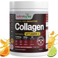 Collagen Powder Vitamin C |   Hydrolyzed BoVin Collagen Peptide |   High protein supplements - prote