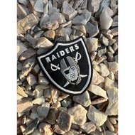 Raiders embroidery patch