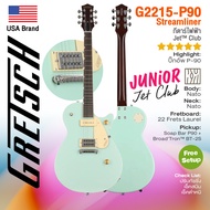 ⭐USA Brand⭐ Gretsch® G2215-P90 Streamliner Junior Jet Club กีตาร์ไฟฟ้า ปิํกอัพ P-90 + Broad’Tron™ BT