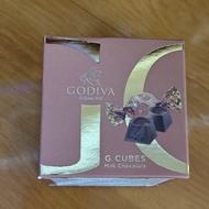 5顆裝 GODIVA G Cube 松露牛奶巧克力 Milk Chocolate Truffle christmas xmas gift box