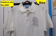 Doraemon 男裝全棉短袖 Polo Shirt