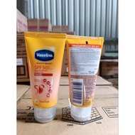 Combo of 2 Tubes of Vaseline Gluta - Hya Serum Body Lotion, Sunscreen SPF 50+ Bright and Smooth Afte