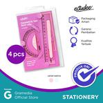 Estudee Geometric Set Anti-Slip Pink Es-Gr18801