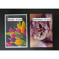 (50/100 pcs) Cuci Gambar 4r/ 4r photo printing