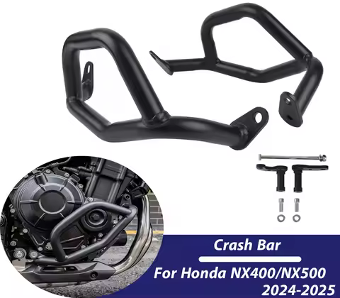 NX400 NX500 Engine Guard Highway Lower Crash Bar For Honda NX 400 500 2024 2025 Protection Guard Bum