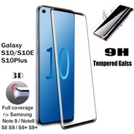 Samsung Galaxy S10 S10Plus Note 9 8 S8 S9 S9plus Tempered Galss Screen Protector