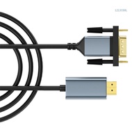 To VGA Converter Cable 1080P@60Hz For Monitor Video Transmission