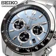 SEIKO精工 SBTR027手錶 日本限定款 寶石藍面 DAYTONA三眼計時 日期 鋼帶 男錶 石英