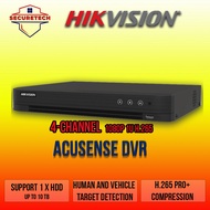 HikVision 4 channels Turbo AcuSense DVR -iDS-7204HQHI-M1/S | iDS-7204HQHI-M1/XT