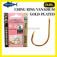 DUEL CHINU RING VANADIUM GOLD-PLATED HOOK (MADE IN JAPAN) FISHING HOOK