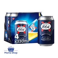 Kronenbourg 1664 Lager Beer 330ml 4s Can (Laz Mama Shop)
