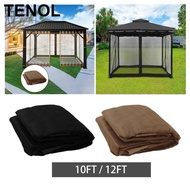 [KesotoafMY] Outside Canopy Large Camping Patio 12" Patio Gazebo Backyard Rectangle Camping Net Outd