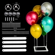 Foldable Balloon Stand Holder Set DIY Different Shapes Balloon Stick With Base Balloon Stand For Tab