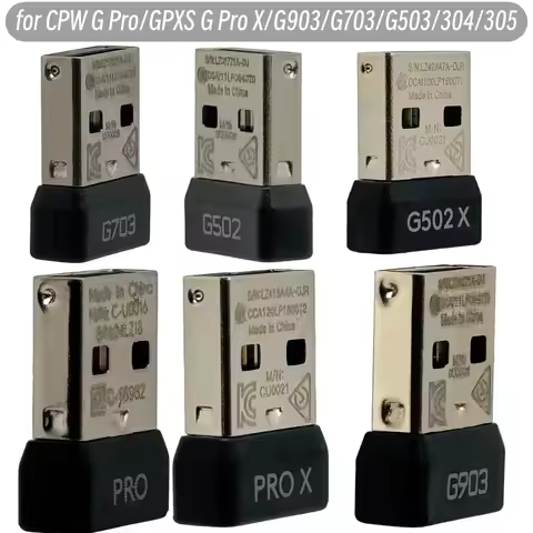 USB Receiver Mouse Receiver Adapter Wireless Dongle Adapter for Logitech G Pro Wireless/G Pro X Supe