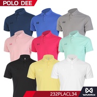 WARRIX เสื้อโปโล คอปก รุ่น PIN POLO SHIRT 232PLACL34