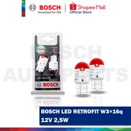 Bosch Automotive Bulb LED Retrofit (Red) W21 12V, 2.5W